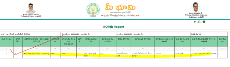 AP Meebhoomi - meebhoomi ap ,View Adangal (అడంగల్),ROR-1B,FMB Maps