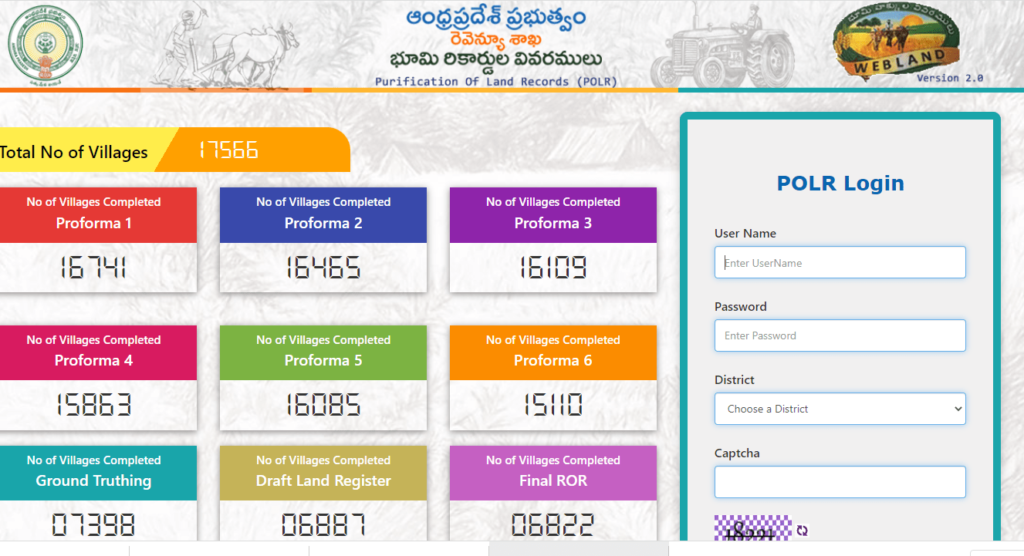 WEBLAND LOGIN POLR 6